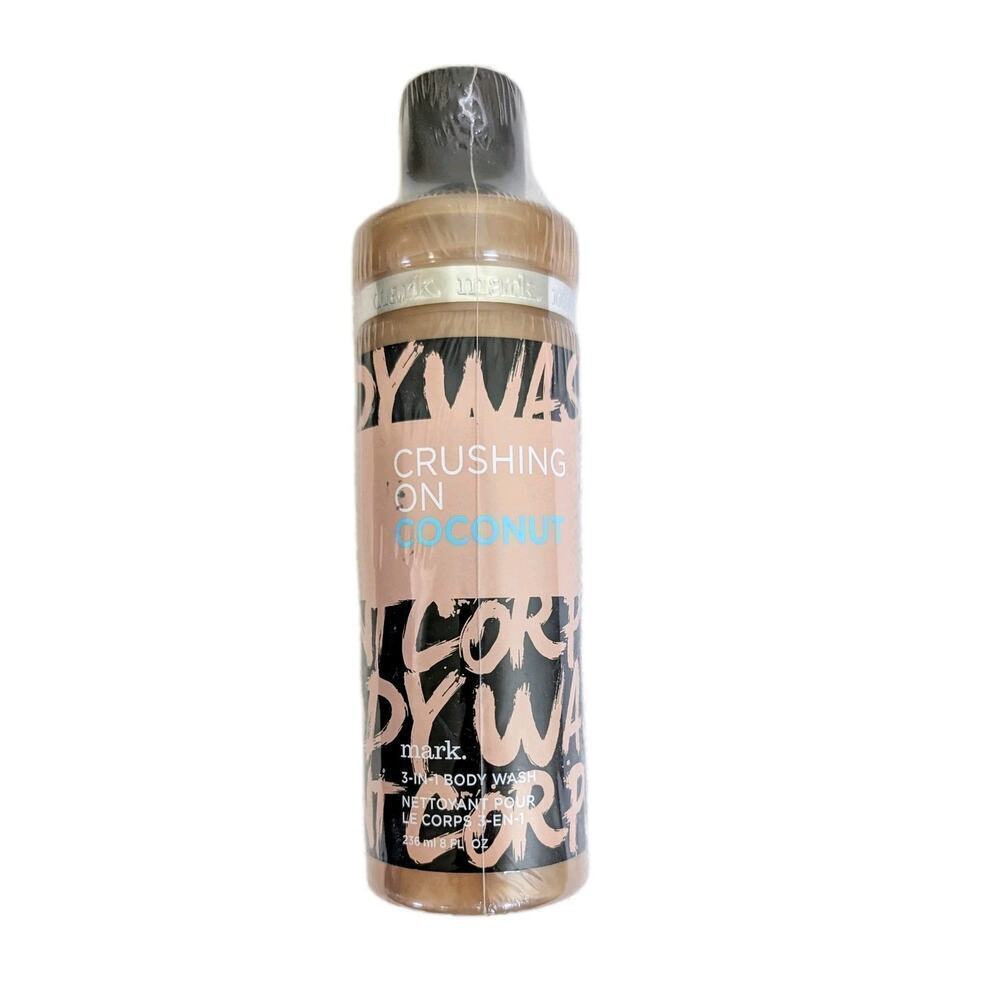 AVON MARK "Crushing on Coconut" 3-in-1 Body Wash 8 fl oz (Discontinued) SEALED!!
